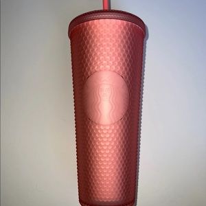 NWT Starbucks Soft Jelly Studded Pink Venti Tumbler